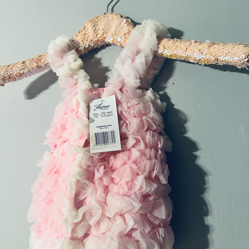 Pink Ruffled Fluffy Top - Picture 4 of 5